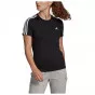 Дамска тениска Adidas Essentials Slim 3-Stripes Tee GL0784