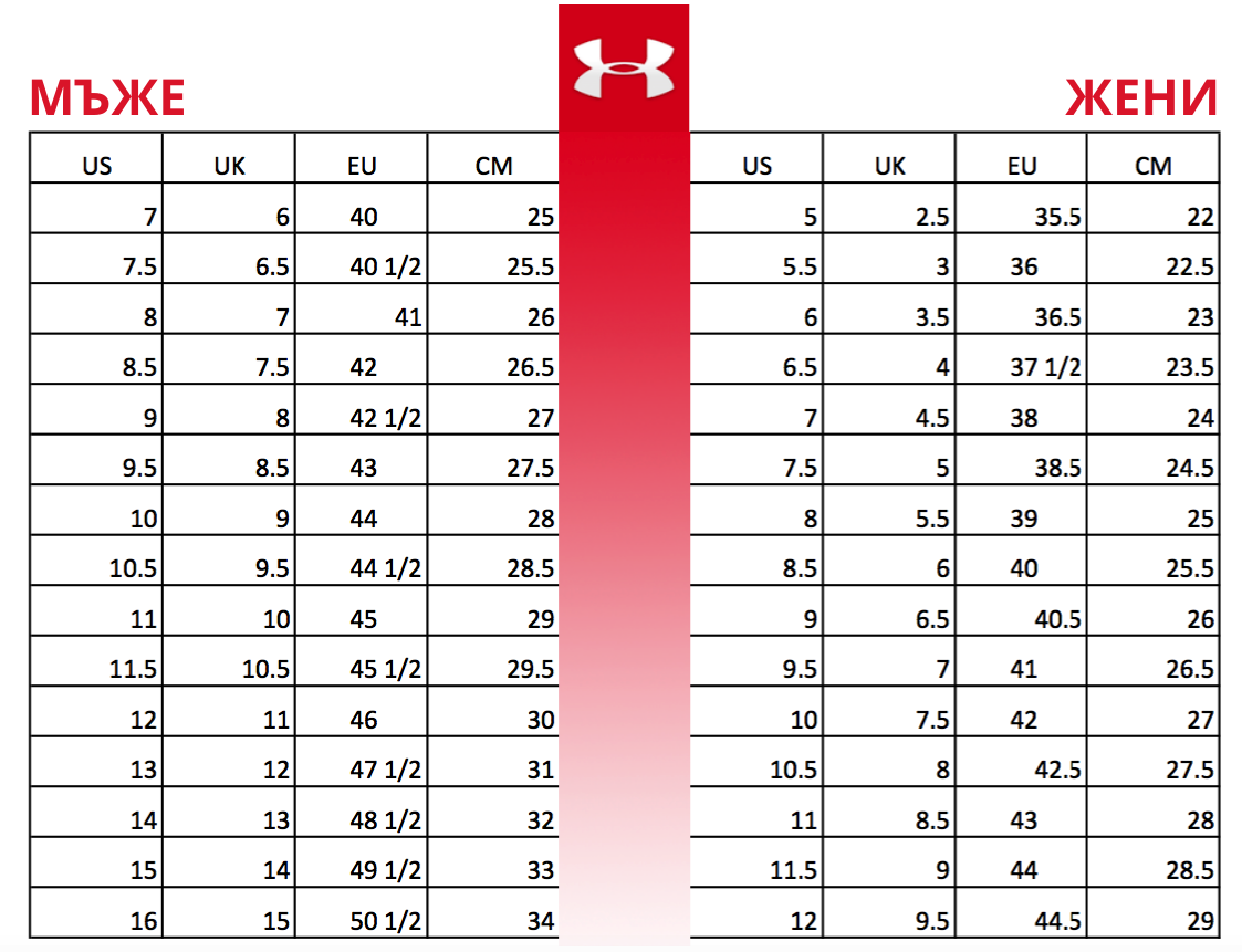 Under Armour Youth Large Size Chart